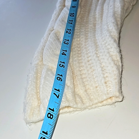 Anthropologie BNWT creme colored fisherman's sweater - Picture 9 of 9